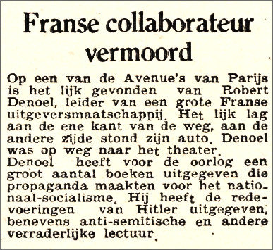 De Waarheid (Amsterdam),  4 décembre 1945