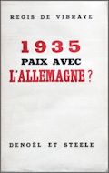 Couverture de la première édition, 3 décembre 1934