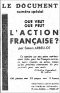 L'Action Française,  3 août 1935
