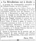 L'Action Française,  6 décembre 1934