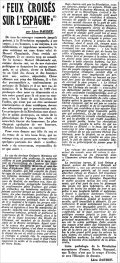 L'Action Française,  11 avril 1939
