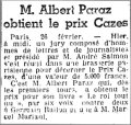 Le Figaro,  27 février 1942