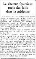 Le Matin,  24 septembre 1941