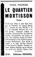 Les Nouvelles Littéraires,  8 octobre 1938
