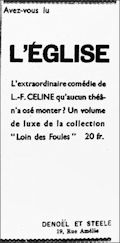 Les Nouvelles Littéraires,  23 septembre 1933