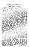 Les Nouvelles Littéraires,  25 mars 1939