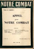 Couverture du n° 22 (et dernier) de la 2e année, 31 mai 1940