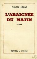 Couverture de l'édition originale, 12  octobre 1933