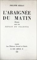 Page de titre de l'édition originale, 12 octobre 1933