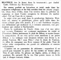 L'Archer, janvier 1936
