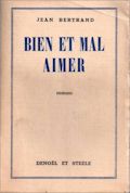 Couverture de la première édition,  avril 1935