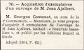Bulletin municipal officiel de la ville de Paris, 30 juin 1934