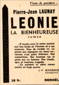 Candide,  6 octobre 1938