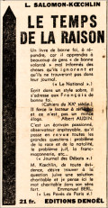 Candide,  14 juin 1939