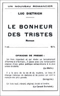 Catalogue de l'éditeur,  1935