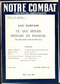 Couverture du 10e numéro de la 2e année,  8  mars 1940