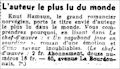 Ce Soir,  2 avril 1937