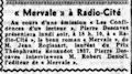 Ce Soir,  6 décembre 1937