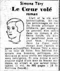 Ce Soir,  24 mars 1937