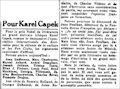 Ce Soir,  28 octobre 1938