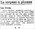 Ce Soir,  30 mai 1939