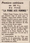 Ciné-Mondial,  19 septembre 1941