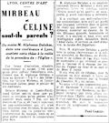 Comoedia,  2 décembre 1936