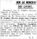 Comoedia,  4 décembre 1935
