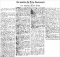 Comoedia,  7 décembre 1932