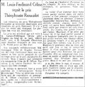 Comoedia,  8 décembre 1932