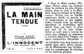 Cyrano,  14 avril 1933