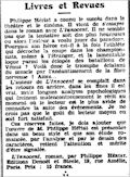 La Dépêche du Berry,  2 juillet 1931
