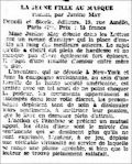 La Dépêche du Berry,  6 novembre 1932