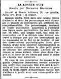 La Dépêche du Berry,  22 août 1936