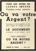 « Le Document »,  décembre 1935