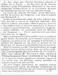 Le Domaine,  janvier 1934