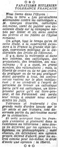 L'Echo d'Alger, 31 janvier 1940