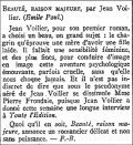 L'Echo de Paris,  3 avril 1936