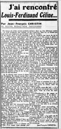 L'Echo de Nancy,  26 août 1942