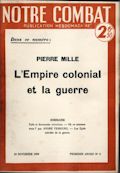 Couverture du n° 8,  10 novembre 1939