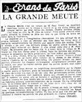 L'Epoque,  25 juillet 1945