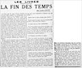 L'Ere Nouvelle,  1er mars 1938