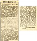 Excelsior,  27 décembre 1938