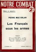 Couverture du n° 12,  8 décembre 1939