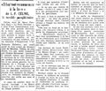 La Gazette de Bayonne et de Biarritz,  2 avril 1941