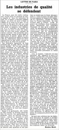 La Gazette de Lausanne, 9 avril 1940