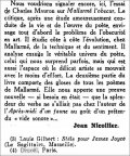 La Gazette de Lausanne,  22 février 1942