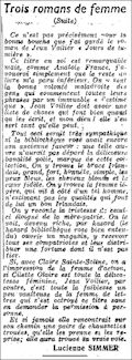 L'Homme Libre,  26 novembre 1938