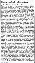L'Intransigeant,  5 mars 1935