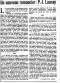 L'Intransigeant,  15 novembre 1937